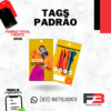 Tags Padrão Couchê brilho 250g - Imagem 2