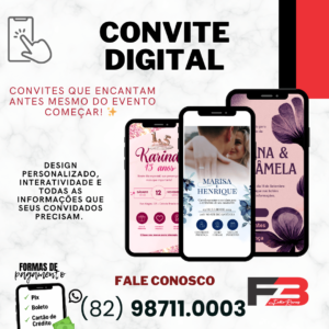 Convite Digital com Link