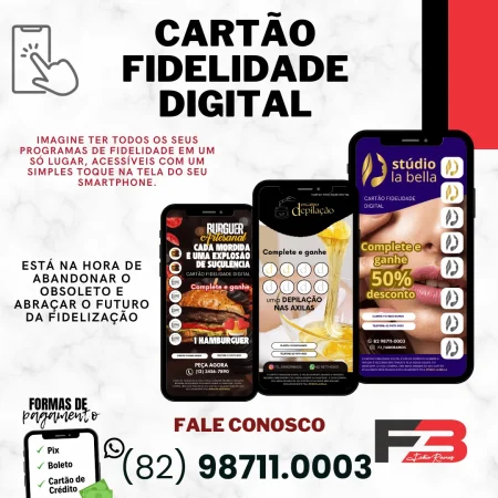 Cartão fidelidade Digital